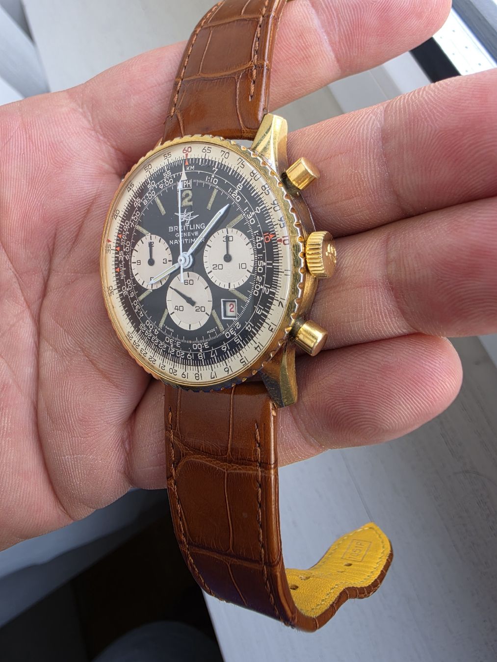 Breitling Uhren: Breitling Navitimer Chronograph handaufzug – Gebraucht aus Basel von Afghan1234 5