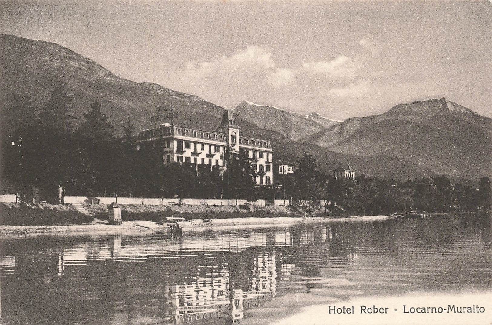 Cartoline postali: Hotel Reber Locarno Muralto – Usato da Biasca venduto da Blenio71
