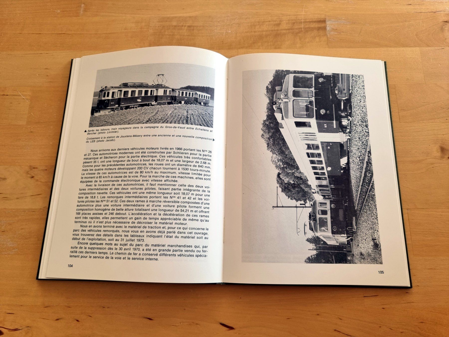 Livres: 100 ans LEB 1873-1973 – D'occasion à Birrwil par dirtyoldtown 7