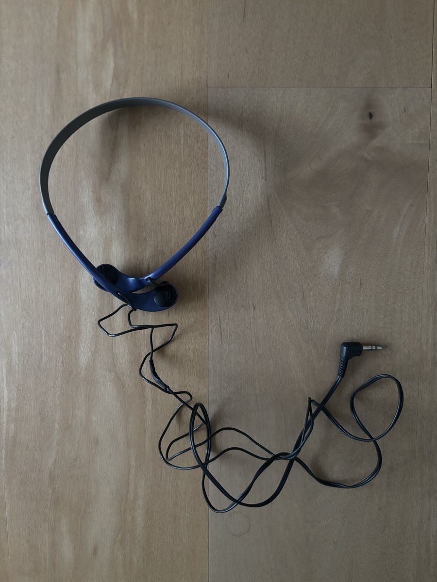 Kopfhörer: Sony MDR-W14 Kopfhörer in Blau – Gebraucht aus Bern von Happy3