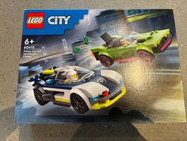 LEGO City 60415 Police Car and Muscle Car Chase neu