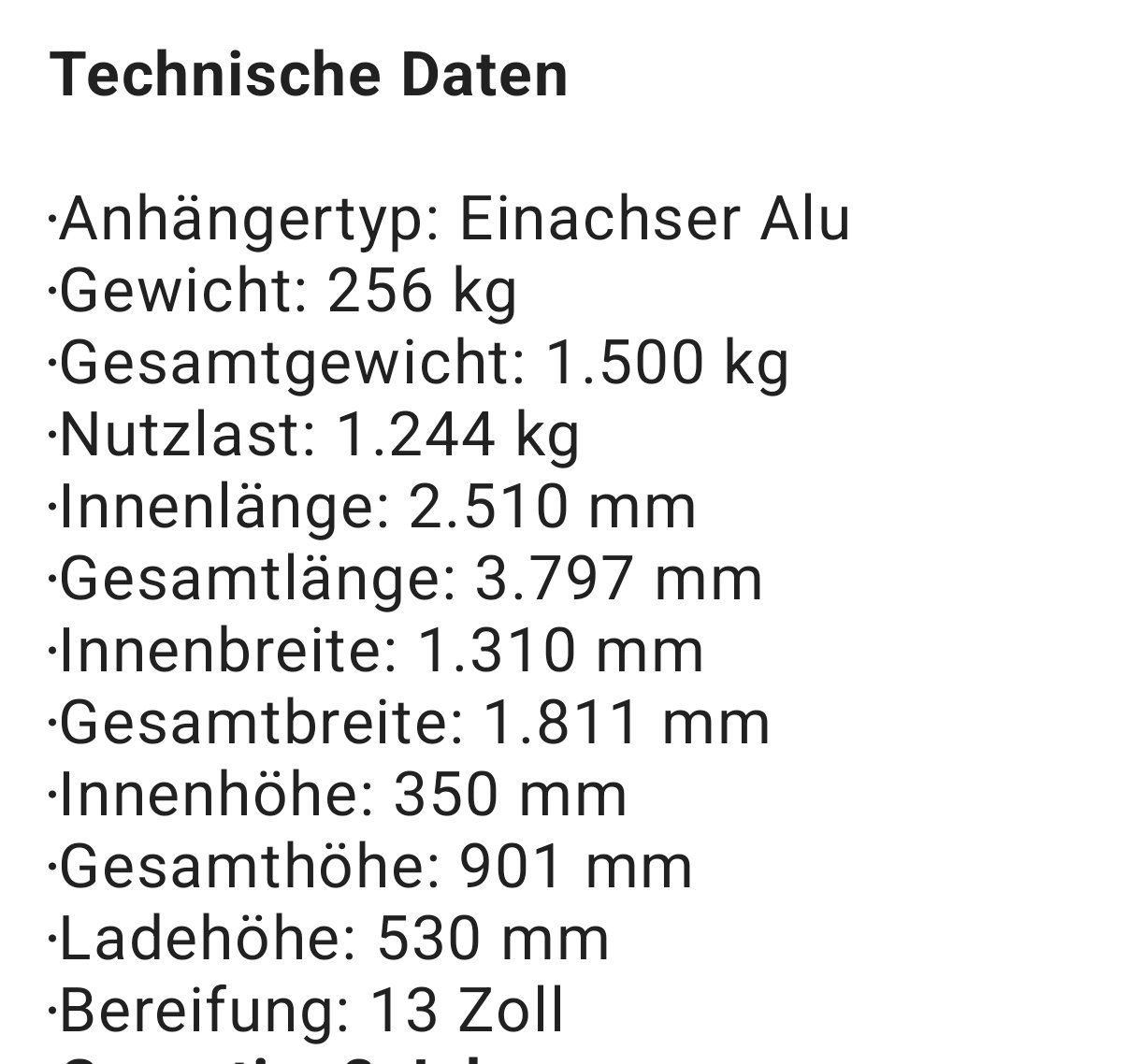 Humbaur Rimorchi: Anhänger Humbaur 1.5T ab Platz – Usato da Lengnau BE venduto da turbostef 9
