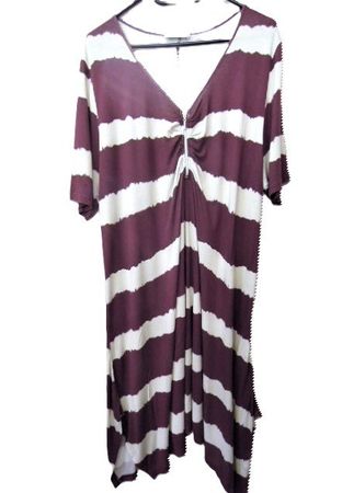 POPKEN Gr 50 52 Shirtkleid Hauskleid leicht Visko sMasse