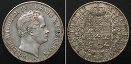 PREUSSEN Taler 1849 A, FRIEDRICH WILHELM IV. Silber vz+