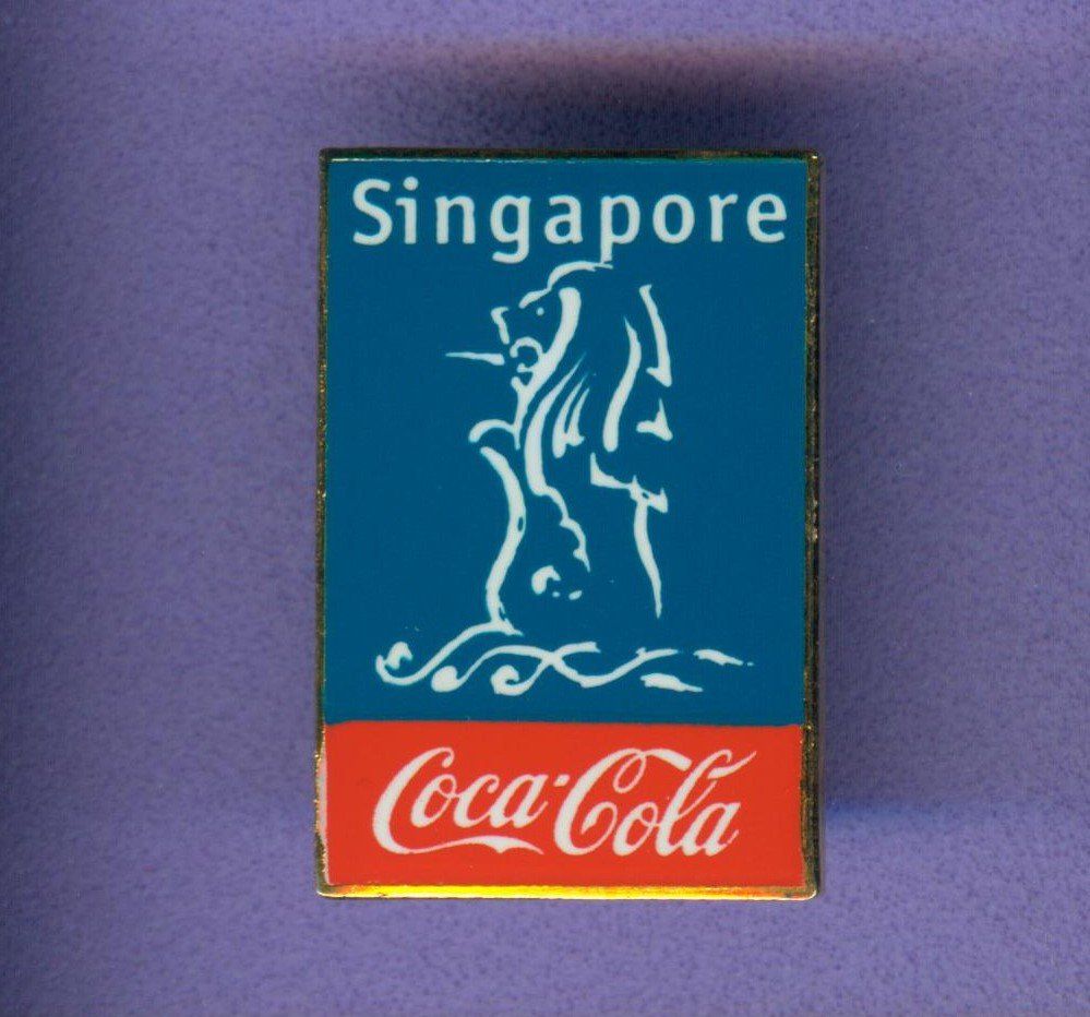 Coca-Cola Placchette & Badge: Coca Cola   Singapore – Usato da Winterthur venduto da Sammleroase
