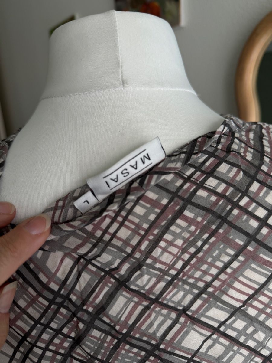 Blusen: Masai Bluse beige-braun-grau – Neu (gemäss Beschreibung) aus Muttenz von einfach-schoen 3