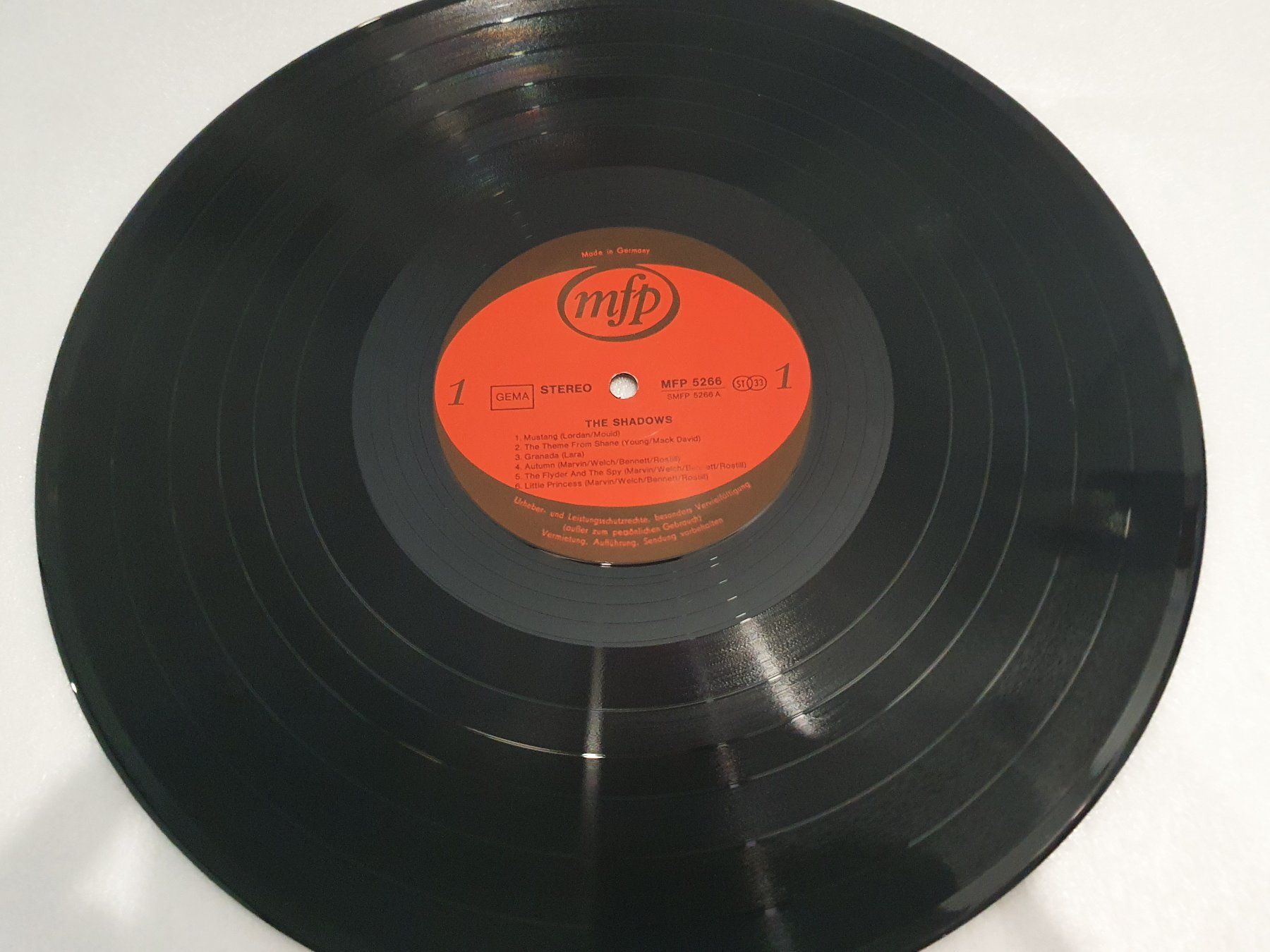 Schallplatten: The Shadows – Mustang – Gebraucht aus Uster von Vinyl-Leidenschaft 4