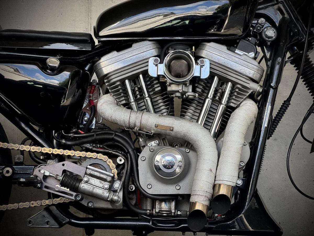 Harley-Davidson Strada: Harley Sportster Custom Cafe Racer – Usato da Neyruz FR venduto da didi8383 6