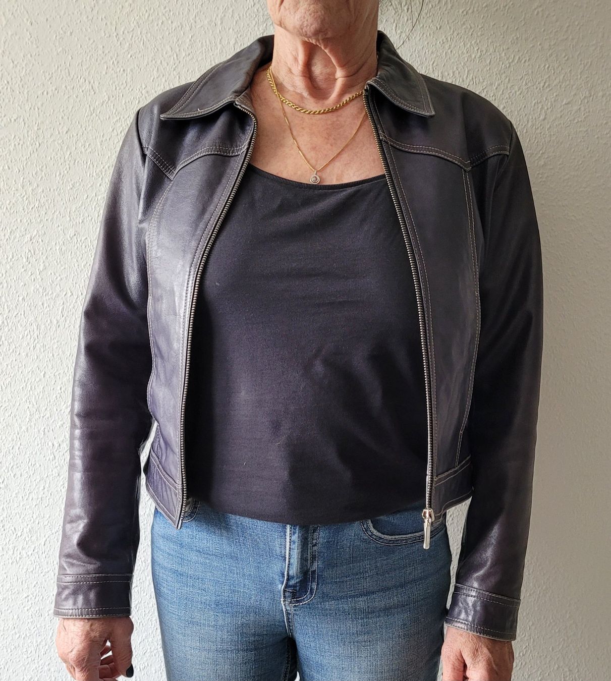 Vestes: Lederjacke Leo – D'occasion à Zuerich par rol_2hbt