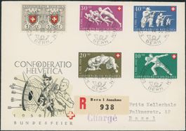 1950 - Pro Patria - Bundesfeier - Satzbrief - 1. August