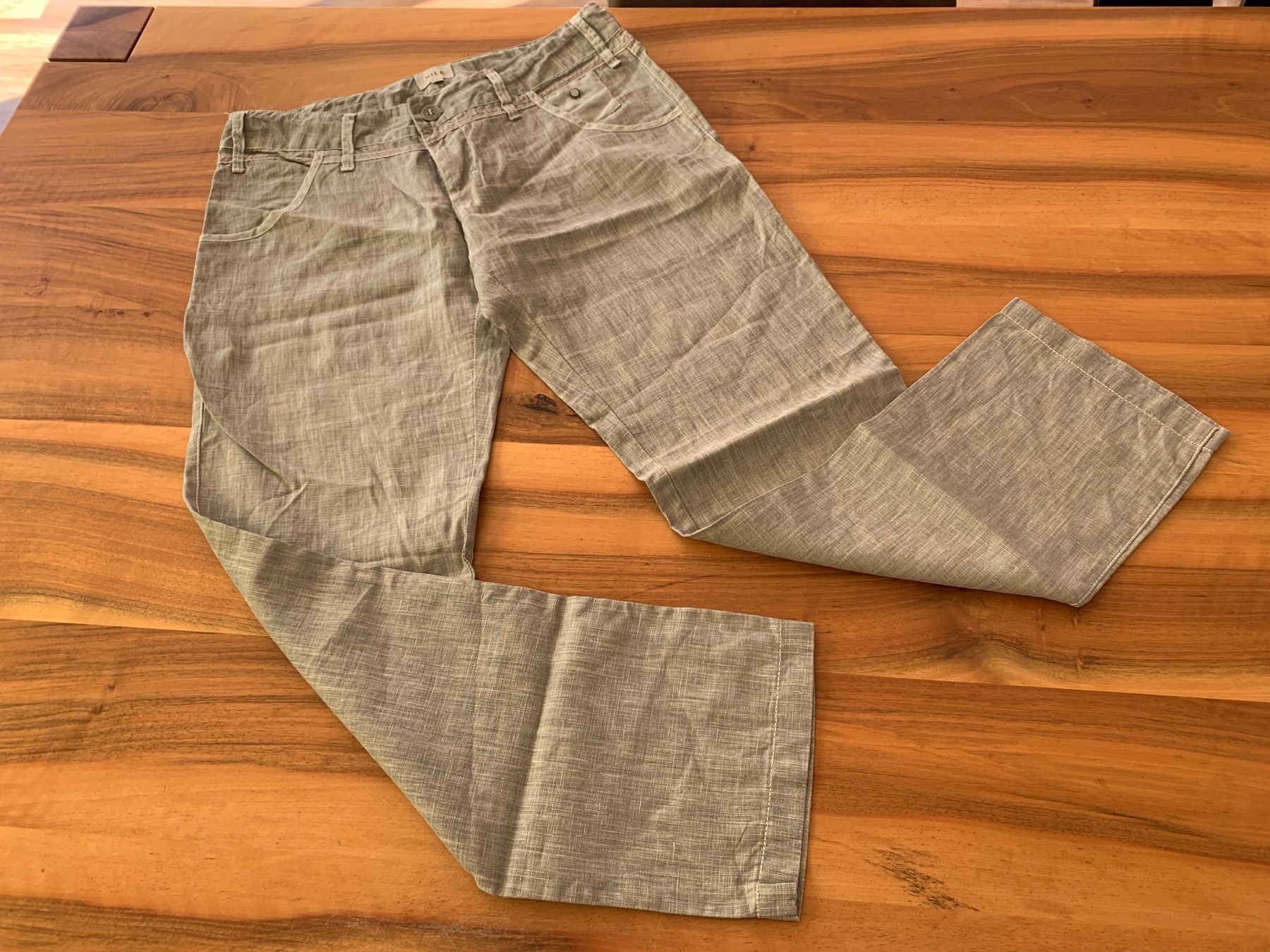 Nile Pantaloni: NILE mega schöne Leinen Sommerhose Gr. S – Nuovo (secondo la descrizione) da Meiringen venduto da Sheyene
