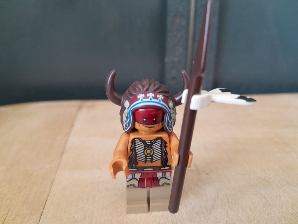 Lego Lone Ranger Indianer Western Red Knee (Neu (gemäss Beschreibung ...
