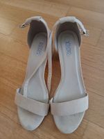 Sandaletten beige, Gr. 40 - ideal für den Sommer!