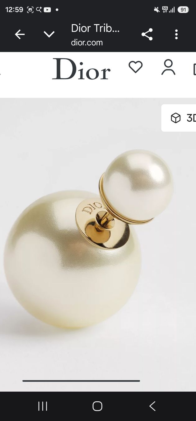 Dior Orecchini pendenti & Orecchini a lobo: DIOR PERLEN Ohrstecker – Nuovo (secondo la descrizione) da Olten venduto da Magnum2001
