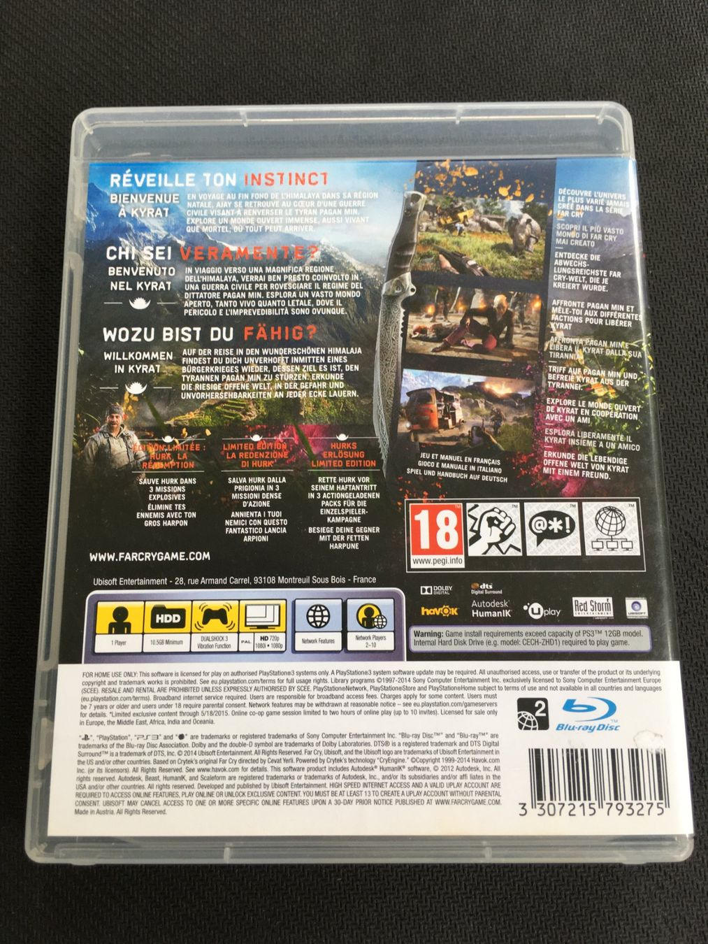 Sony Giochi: Far cry 4 - Playstation 3 / PS3 – Usato da St.Gallen venduto da Punktchen01 1