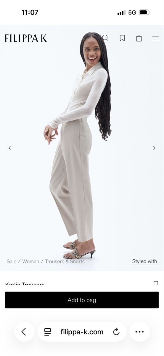 Pantaloni: Filippa K Karlie Hose – Usato da Zürich venduto da Anna-S 1