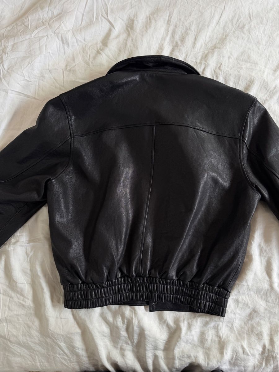 Giacche: Coor Black Lambskin Korean Leather Jacket – Usato da Uster venduto da b_b96 6