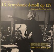 Beethoven - 8. & 9. Symphonie (2 LPs, Karajan)