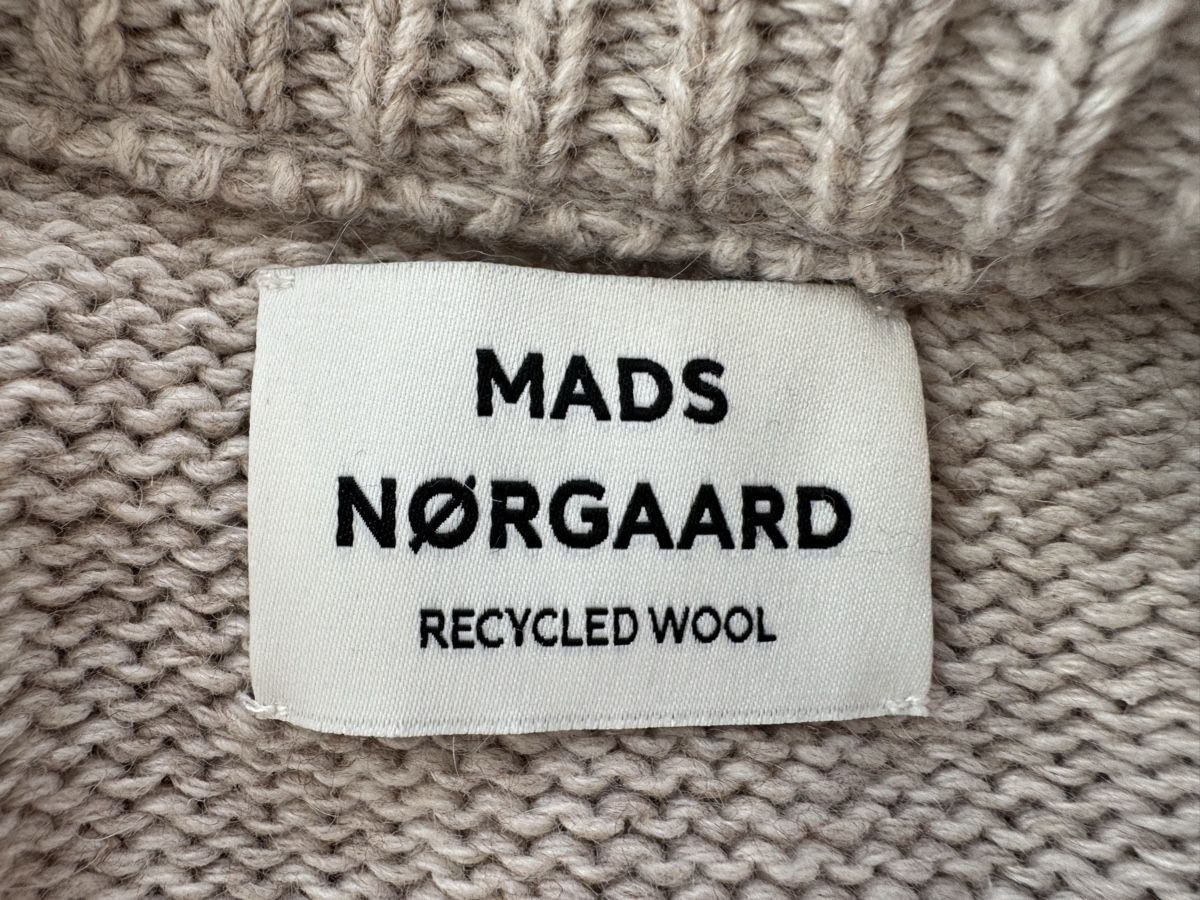 Mads Nørgaard Maglioni & Felpe: MADS NORGAARD COPENHAGEN Strick-Pullover beige - Gr. S – Usato da St.Gallen venduto da Isnisodo 2