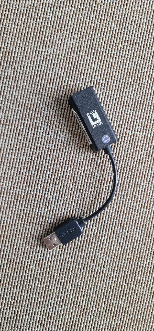Lecteurs & Adaptateurs: Level One USB Fast Ethernet Adapter – D'occasion à Gerlafingen par dulifuli