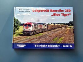 Lokporträt Baureihe 250 Blue Tiger