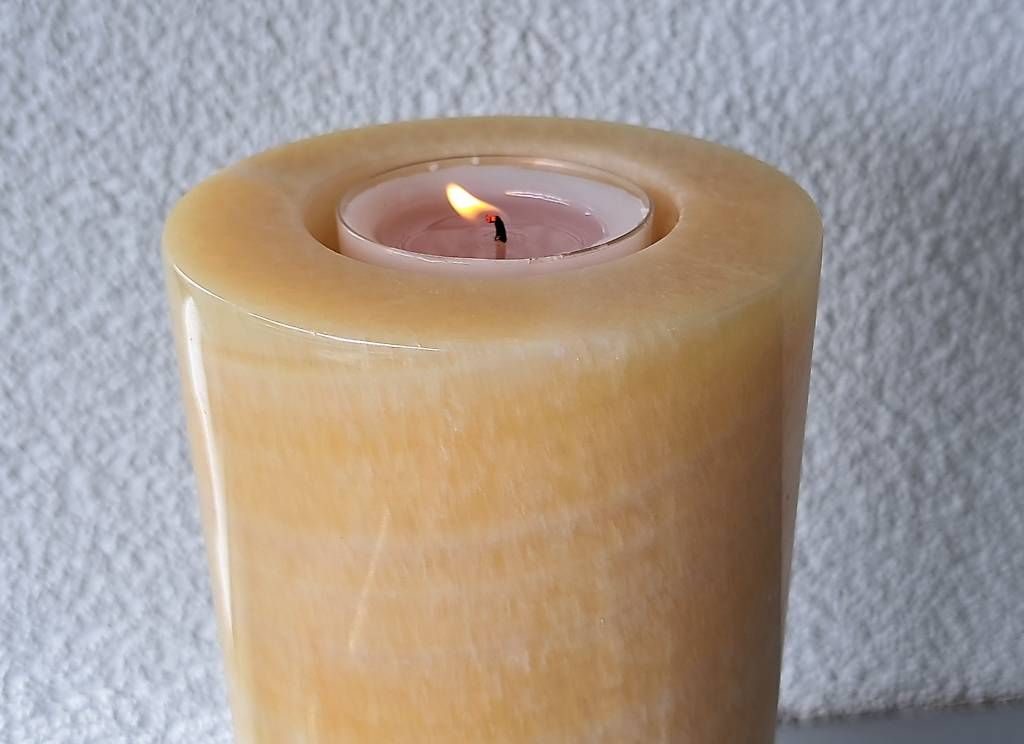Candele: Grosse Edelstein Kerze aus Aragonit – Usato da Stans venduto da wer_fd5f 1