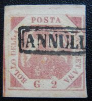 Neapel Altitalien Kat. 3 gest. 1858 Kat. 8 Euro