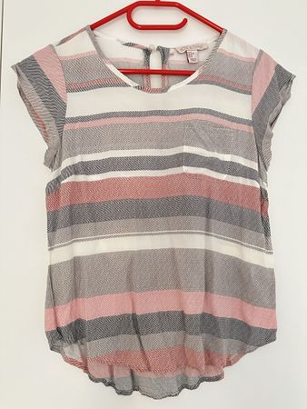 Rose & Thyme Blouse striped size M good condition