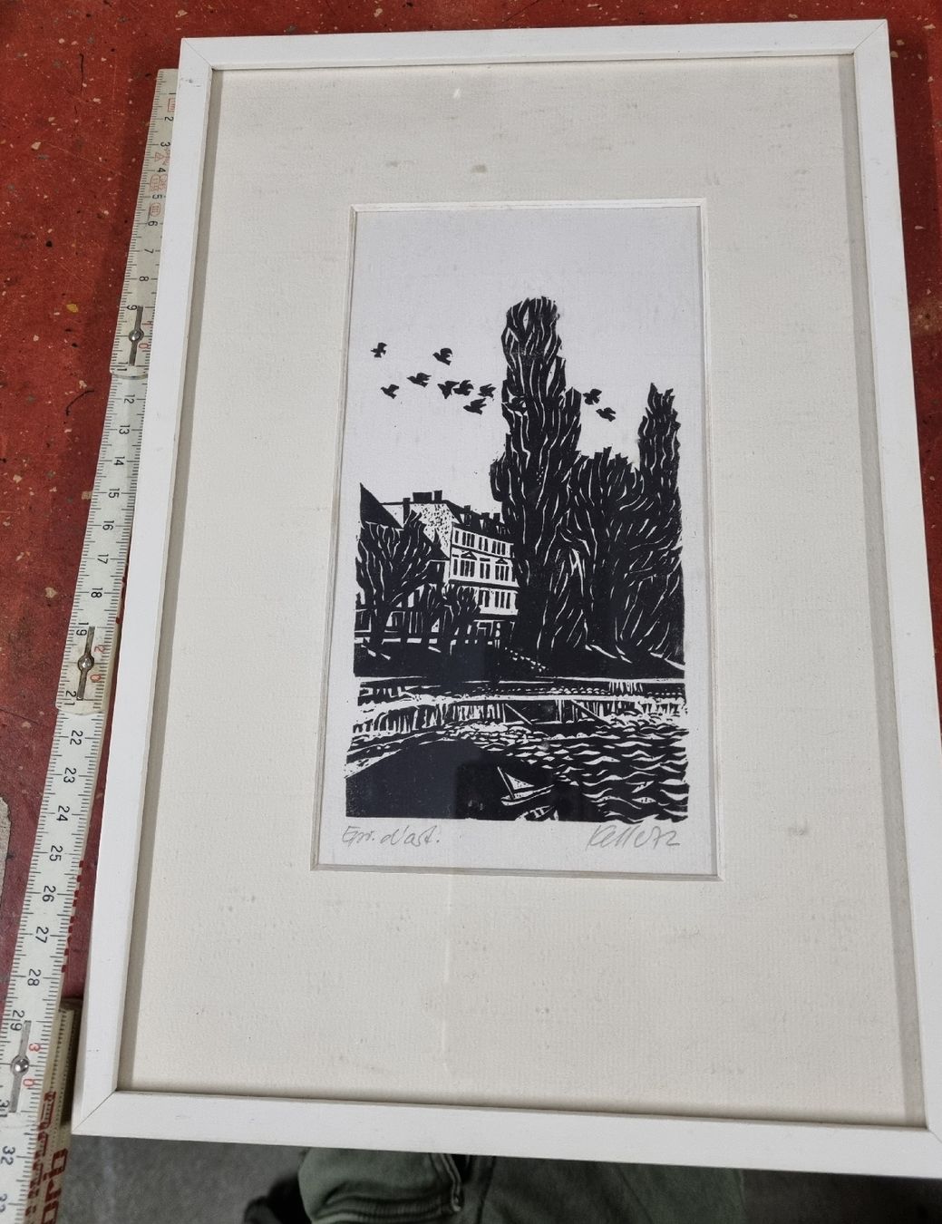 Incisioni: 3 bild holzschnitt Henz Keller – Usato da Ostermundigen venduto da vintage60 3