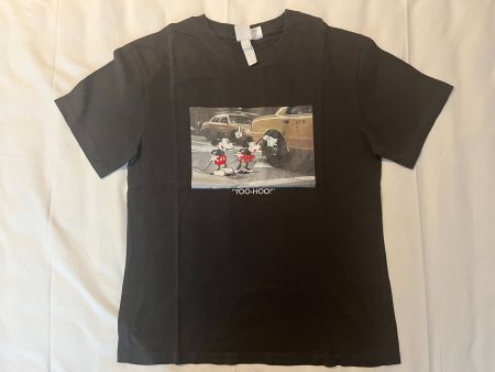 Damen / Teenager T-Shirt H&M Farbe dunkelgrau Grösse XS