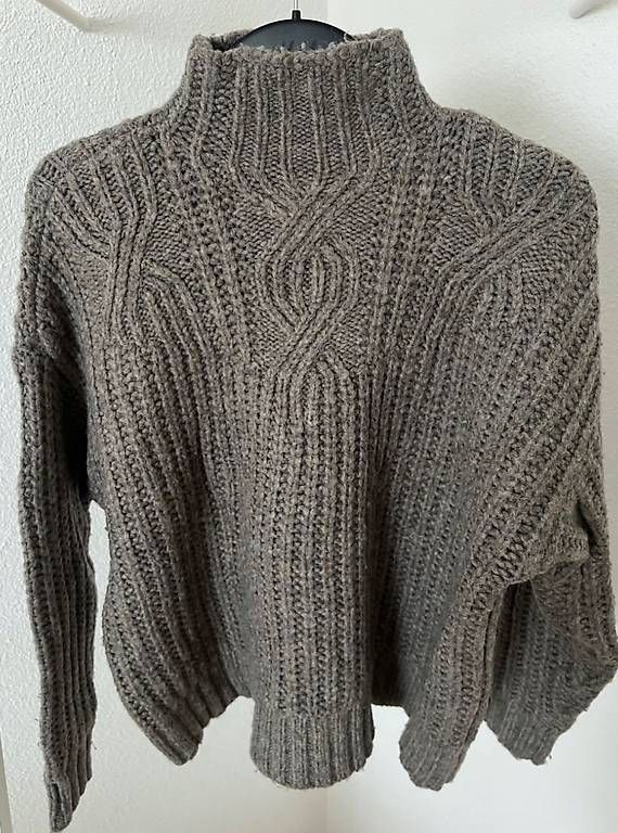 Maglioni & Felpe: Pullover greige Damen S Wolle – Usato da Basel venduto da blumenkimd 1