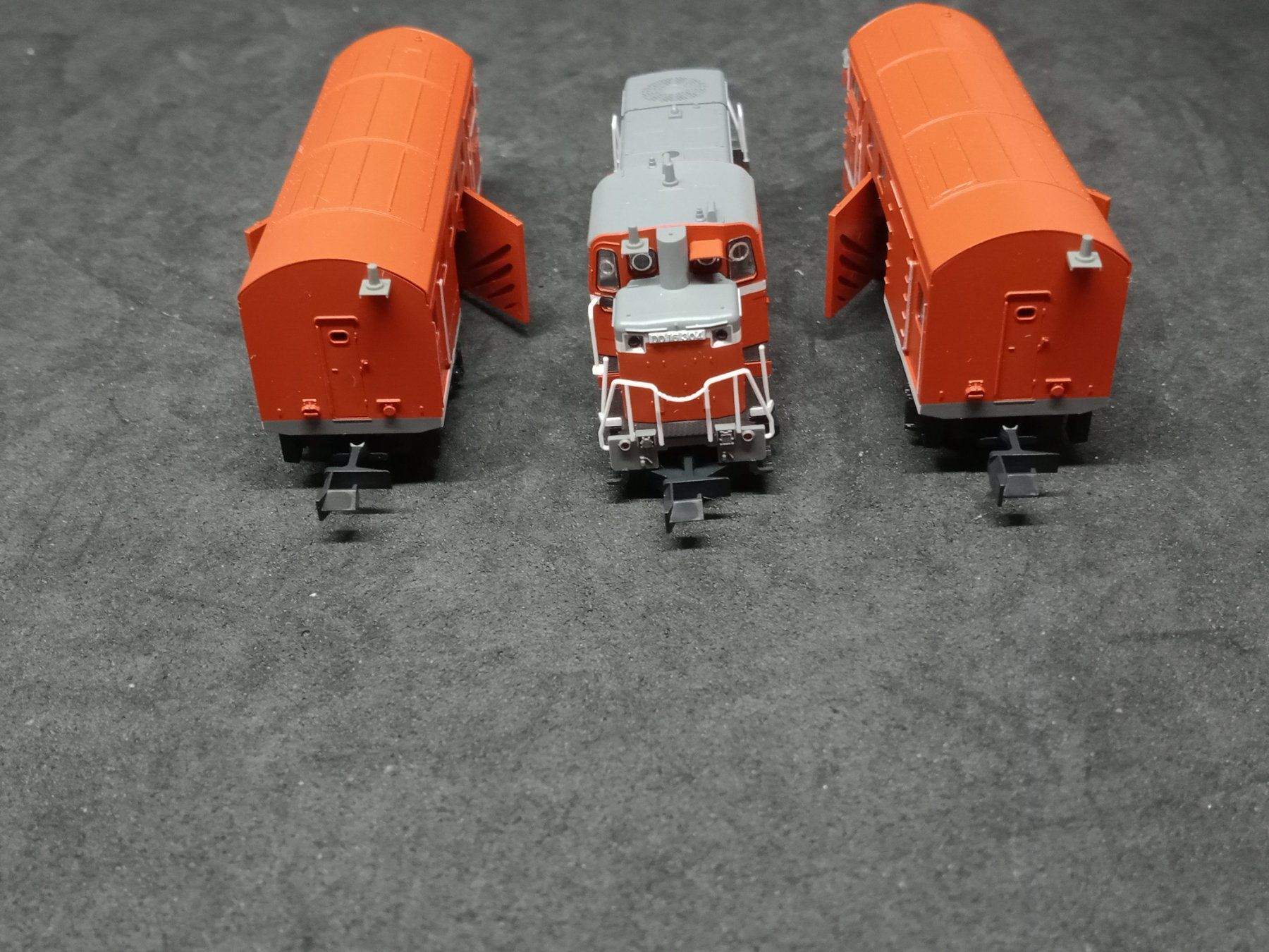 Kato Modellini di ferrovie: Spur N Kato 10-1127 Schneepflug Set – Usato da Bätterkinden venduto da hobbycha 5