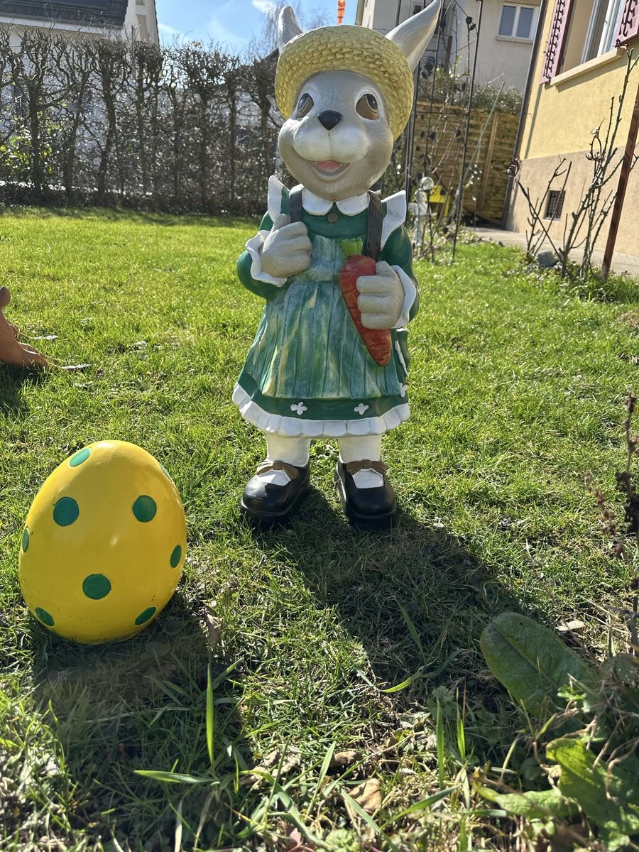 Statuette: Osterhase Garten Figur Deko – Usato da Oberentfelden venduto da vilibrand 5