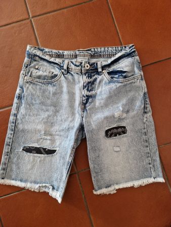 Jeans corto uomo