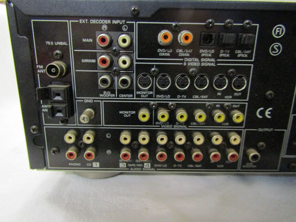 YAMAHA Natural Sound AV Receiver RX-V 596 RDS (Gebraucht) in Wädenswil ...