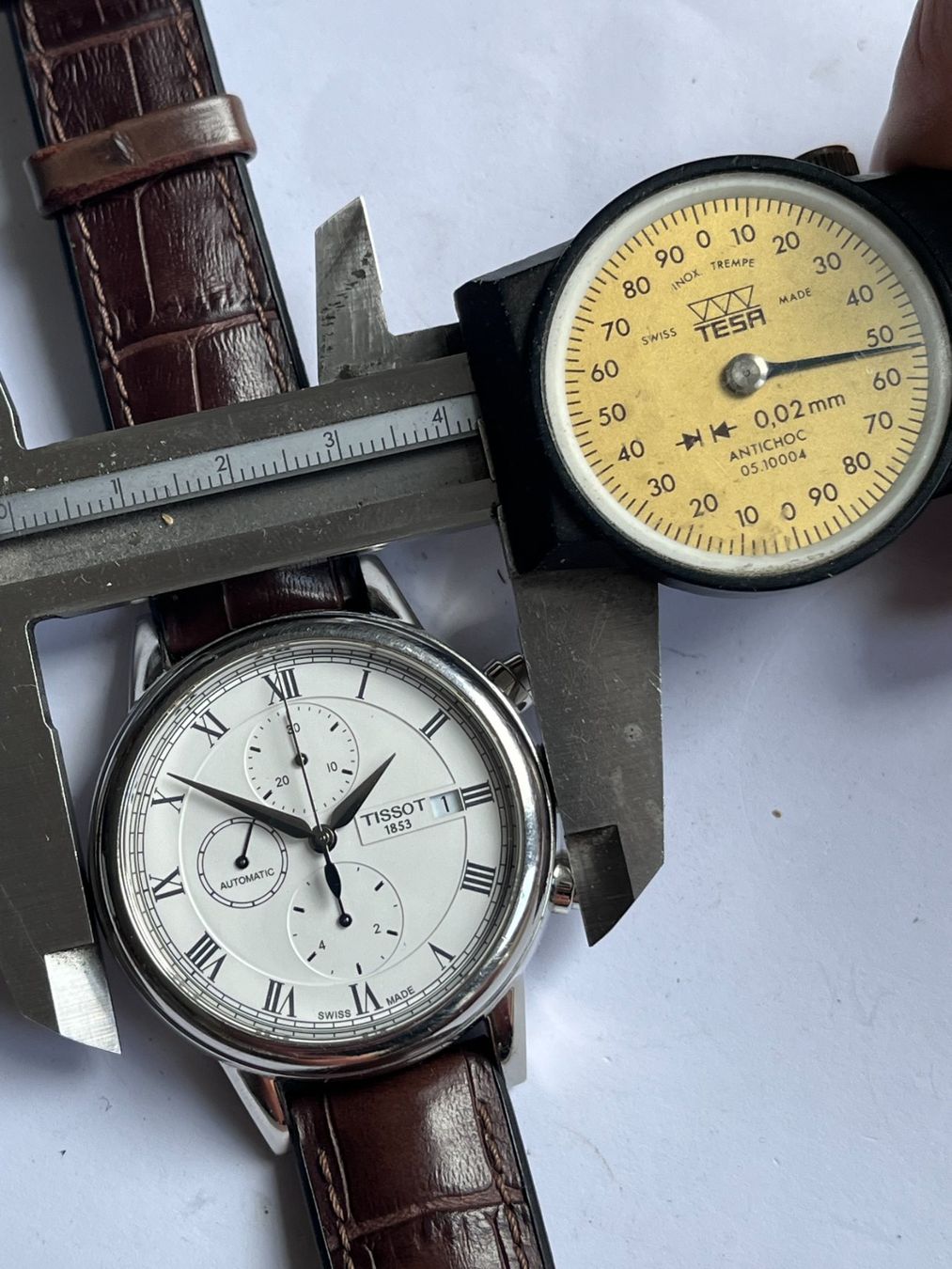 Tissot Orologi: Tissot Automatic Chronograph – Difettoso da Worblaufen venduto da chronyves 4