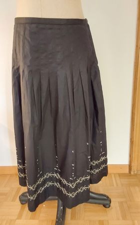 Jupe schwarz Baumwolle 42 H&M