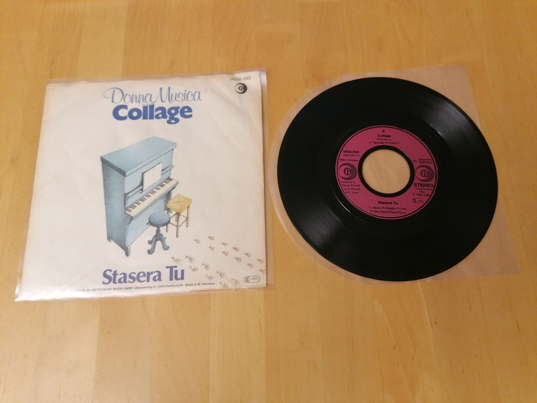Dischi in vinile: Collage – Donna Musica – Usato da Emmenbrücke venduto da lamorak
