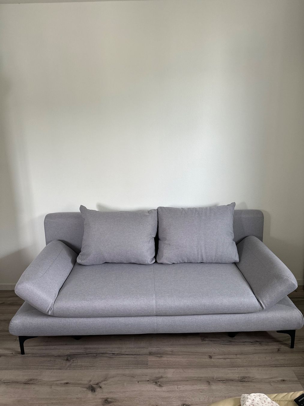 Divani: Sofa grau mit Bettfunktion und Stauraum – Usato da Dietikon venduto da lud_q5mg 1