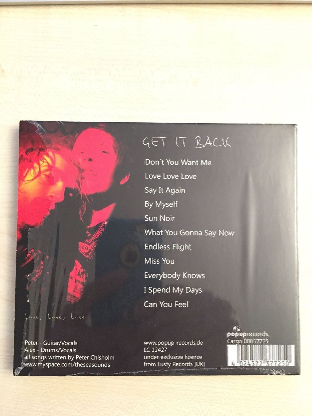 CD: The Sea - Get it Back – Nuovo e nell'imballaggio originale da Rüti ZH venduto da alumedien 1
