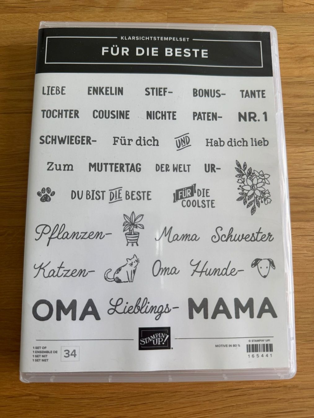 Stampin' up! Stempel: Für die Beste von Stampin Up / A – Gebraucht aus Neukirch (Egnach) von muolen
