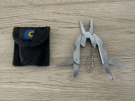 Mini Multitool Zange mit Gürteletui & Kette