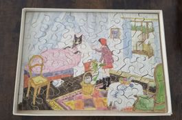 Holzpuzzle Penelope "Rotkäppchen" 80er Jahre vintage Puzzle