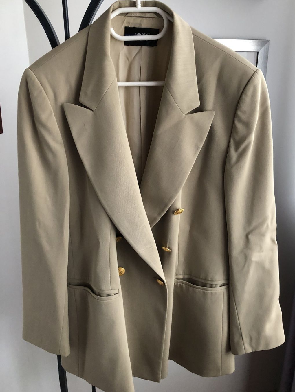 Bongénie Grieder Giacche: Jacke blazer beige Grieder taille 44 – Usato da Athenaz (Avusy) venduto da Kurtzuegg