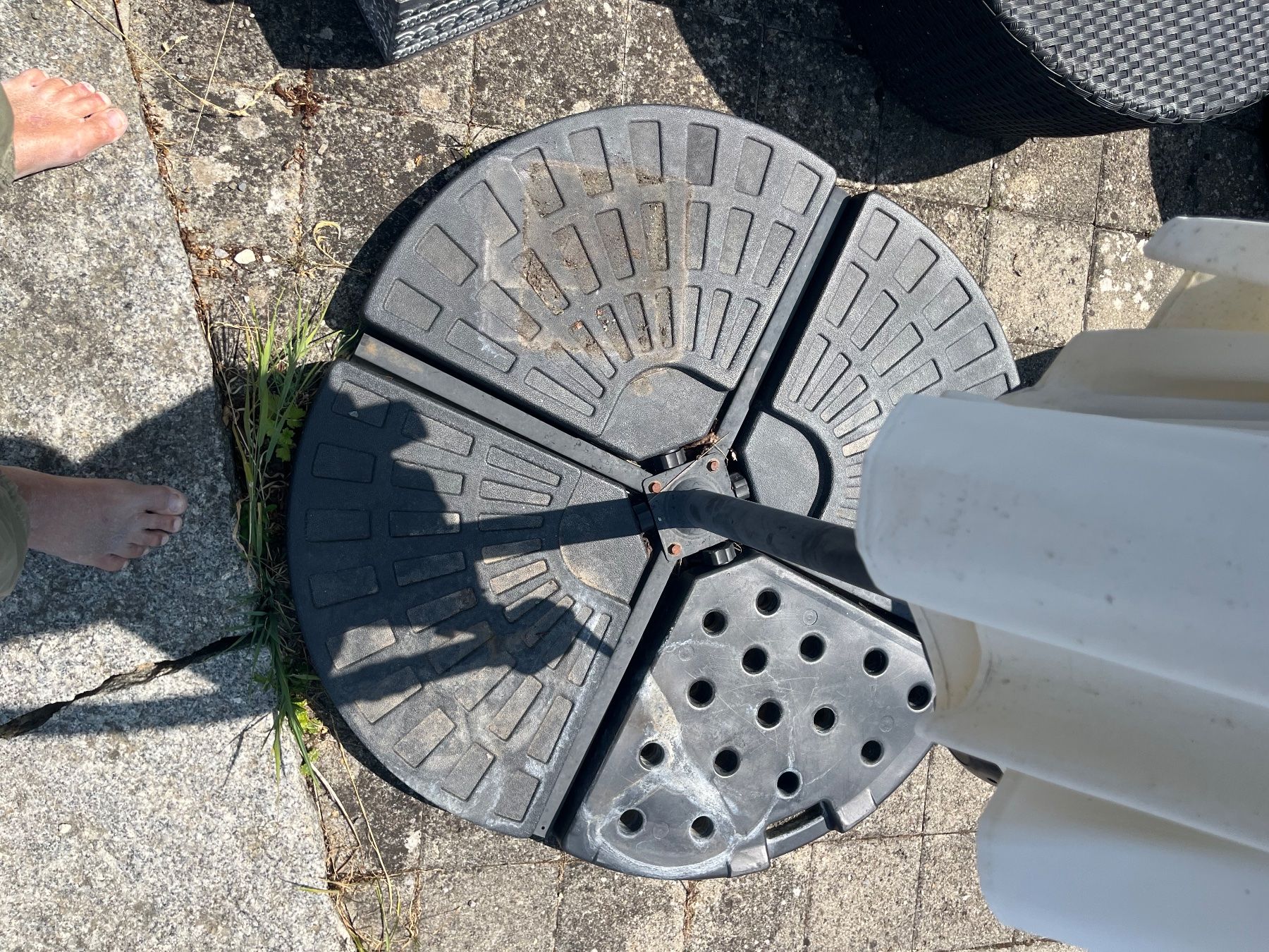 Ombrelloni: Sonnenschirm drehbar – Usato da Detligen venduto da Memac 1