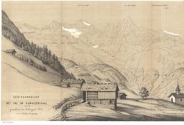 Somvix bei Val Panorama