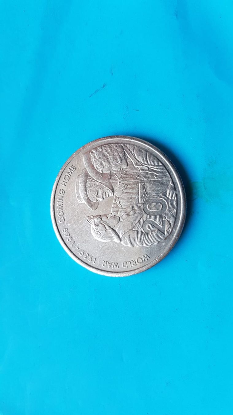 Tutti le monete: 20 Cents - Australien - 2005 Coming Home – Usato da Reinach BL venduto da Dexy62