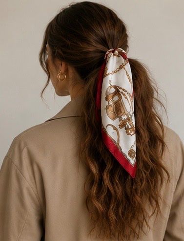 Burberry Foulard & Sciarpe: Vintage Burberrys Equestrian Halstuch – Usato da Zürich venduto da di_archive 3