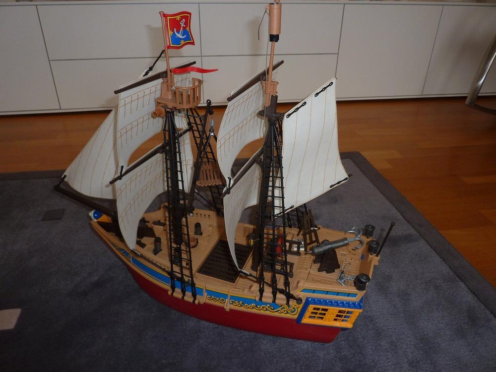 Playmobil Pirates 4290 Grand bateau camouflage des pirates au