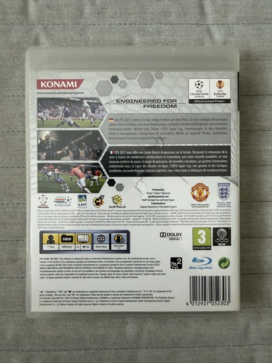 Sony Giochi: Pro Evolution Soccer 2011 (PES 2011) für PS3 – Usato da Thunstetten venduto da Virus_33 2